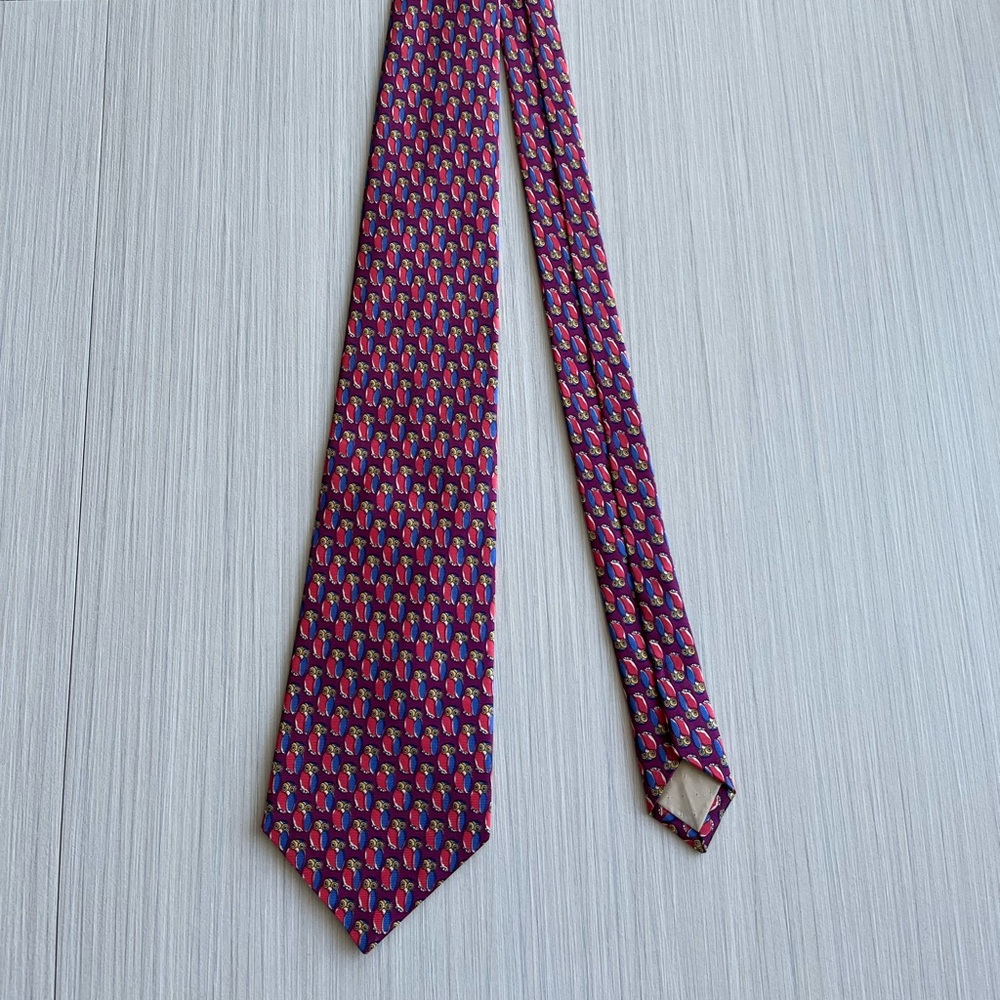 Vintage owl tie